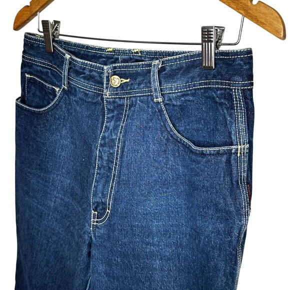 Vintage Jordache J-50 Jeans 80s High Rise Straight Leg Made in USA 34 - Picture 4 of 12